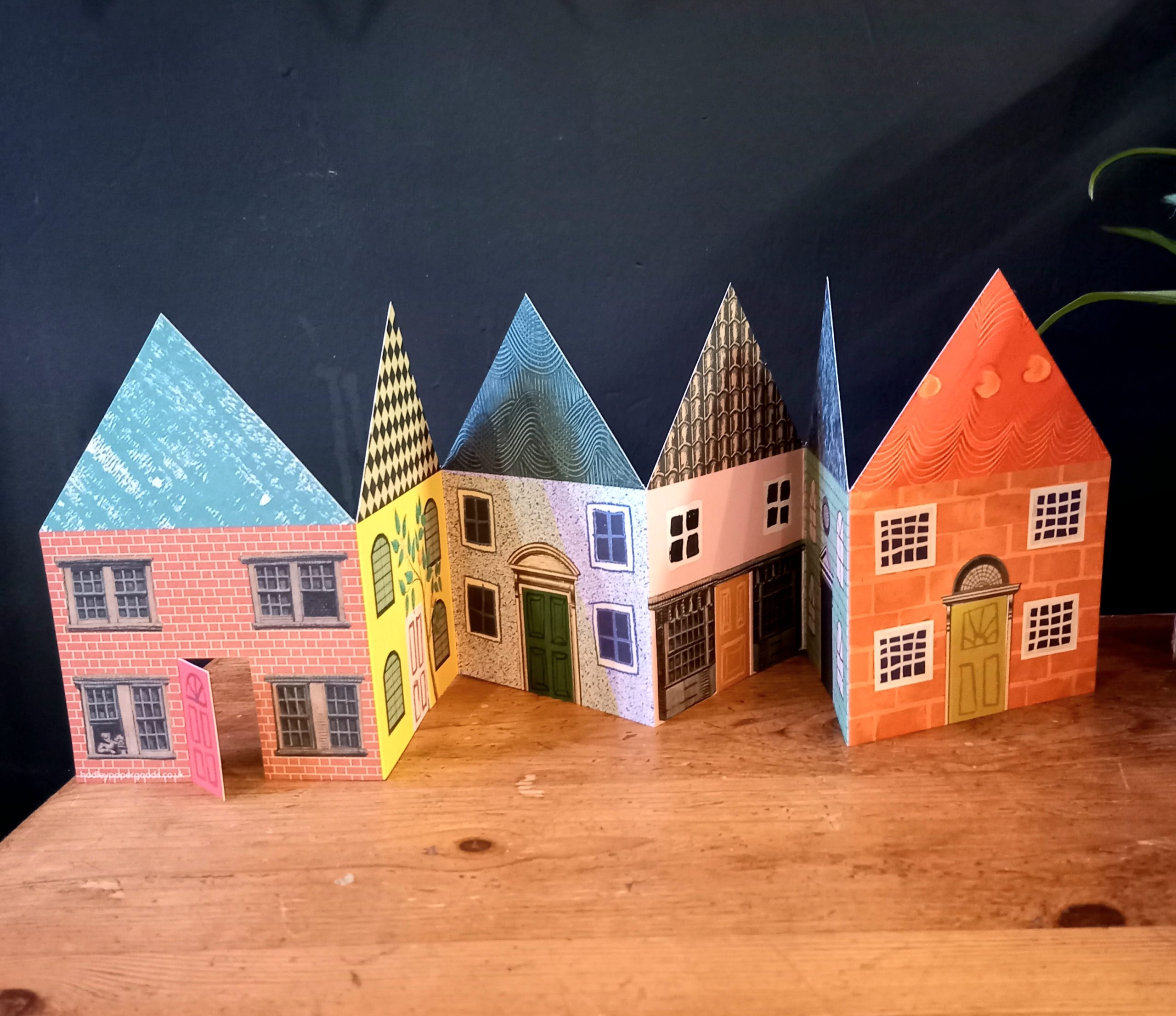 Hadley fold out concertina card