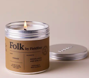 FieldDay Forage candle tin