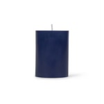 BCS pillar candle 10cm midnight blue