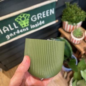 Studio No 16 Crinkle pot olive