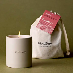 FieldDay Winter Stoneware candle